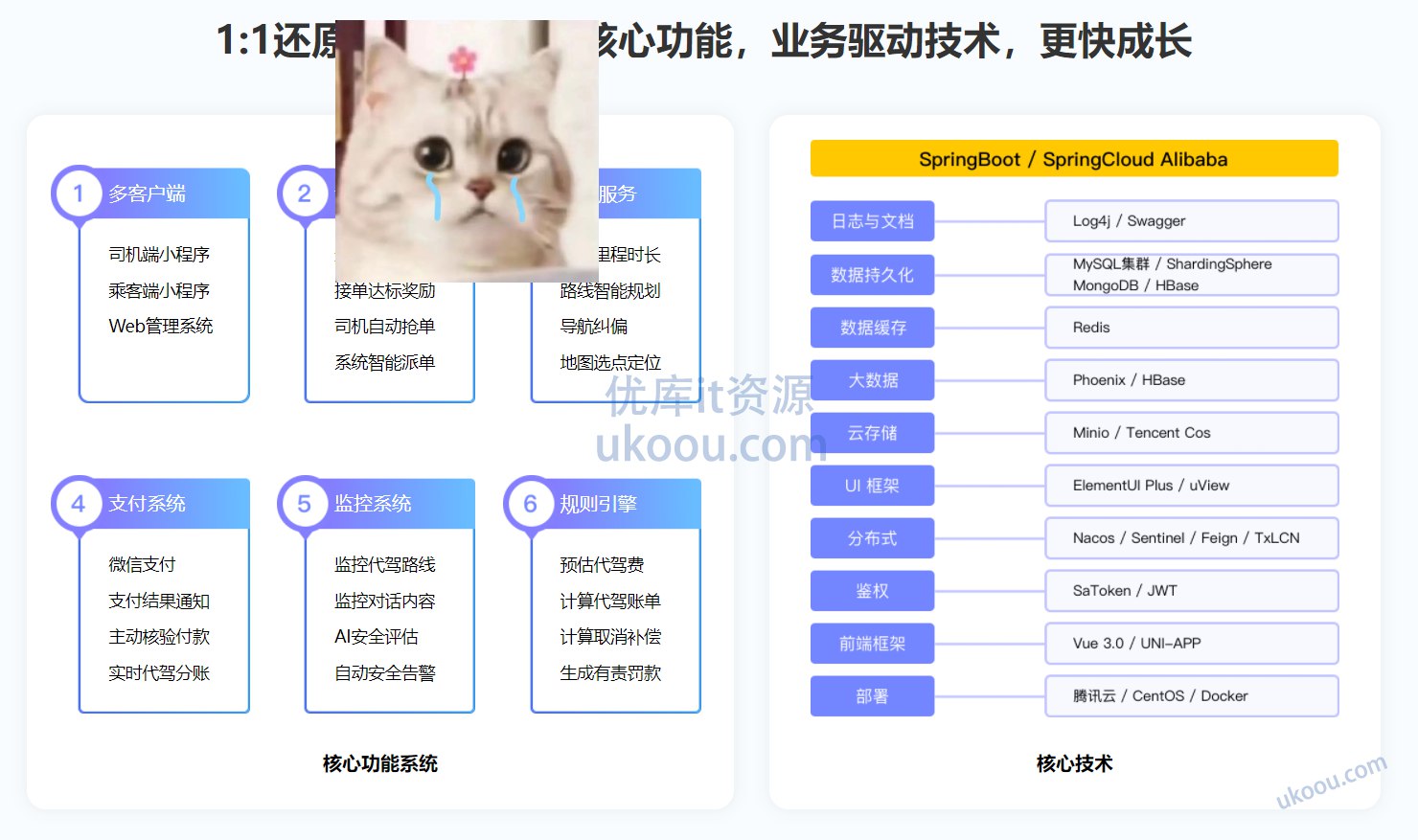 资源: 多端全栈项目实战,大型商业级代驾业务全流程落地 - 从零实现代驾核惊人心业务,掌握多端协同...