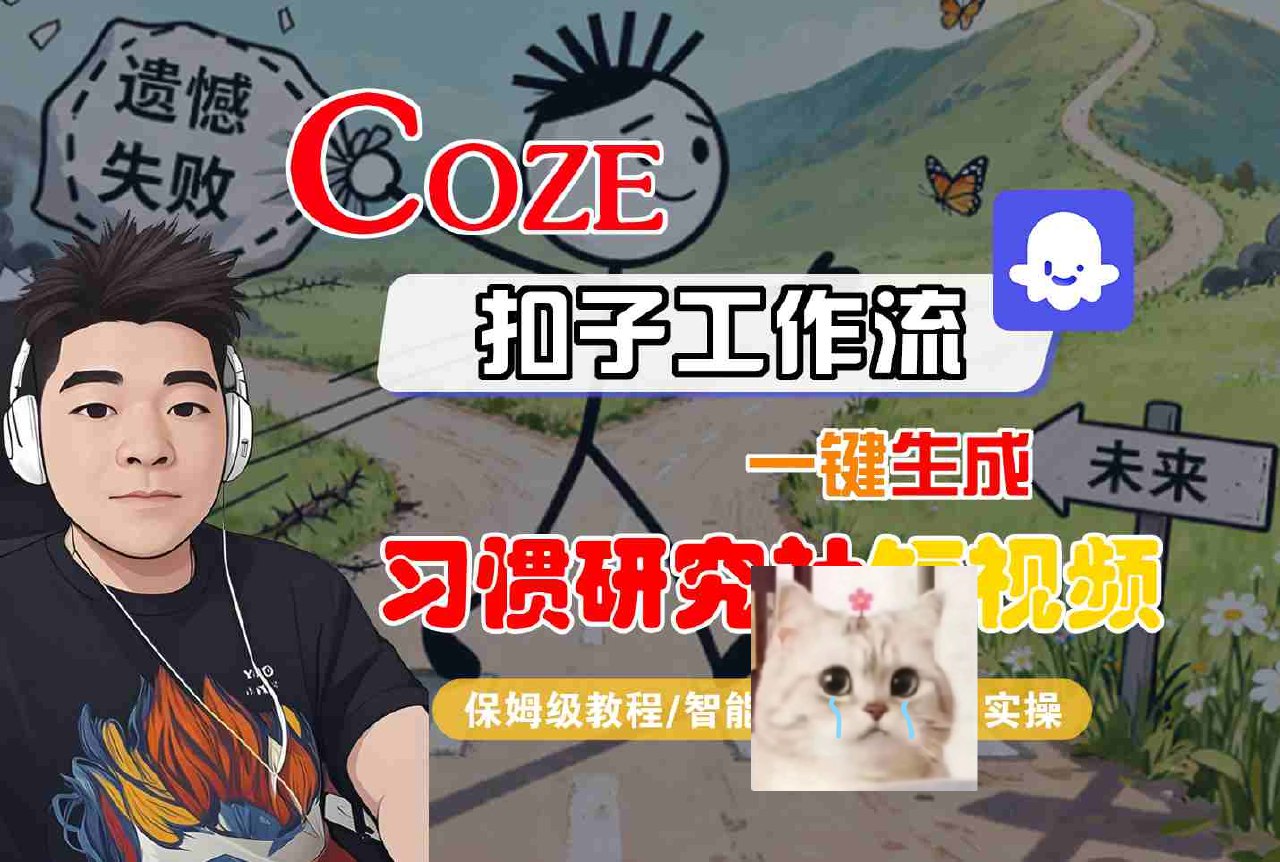 资源: 热门Ai资源教程,coze扣子从入门到实战,快速掌握AI工作流搭建 从零开始掌握AI工作流搭...